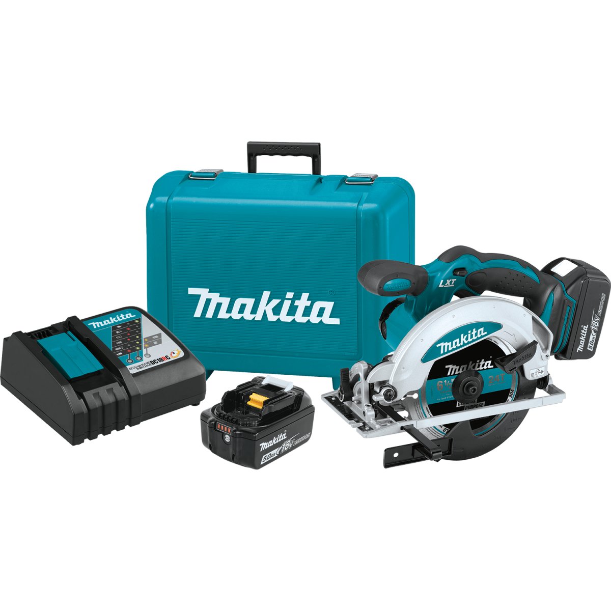 Makita, 18V LXT® Lithium-Ionen Akku-Kreissäge 6-1/2"