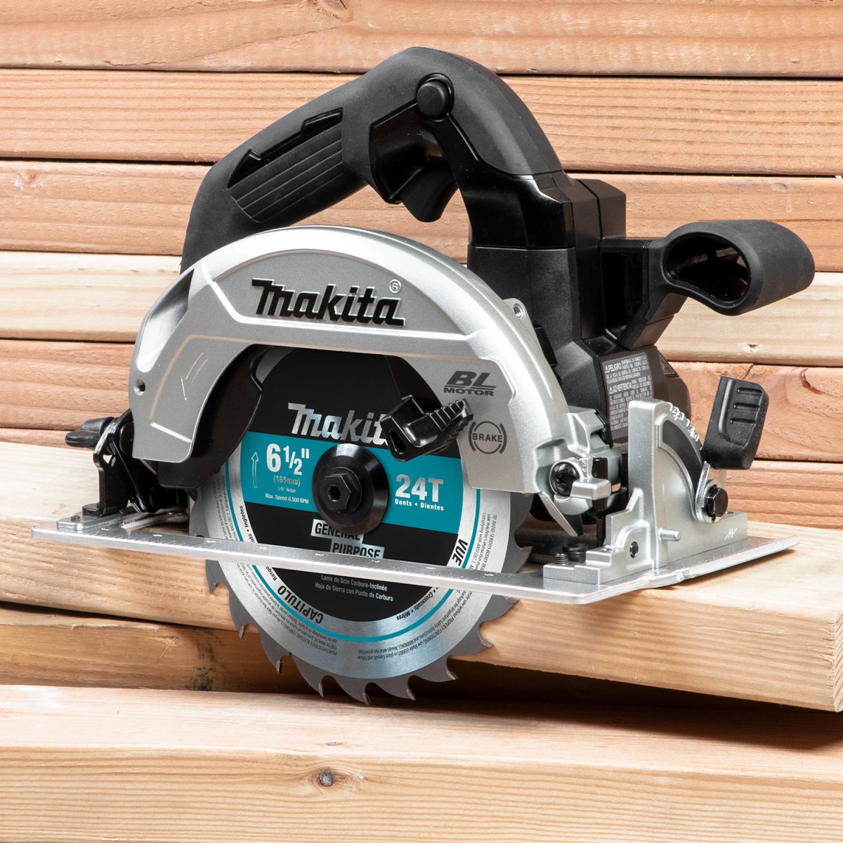 Makita, 18V LXT® Lithium-Ionen Sub-Compact bürstenlose 6-1/2" Kreissäge, AWS®-fähig