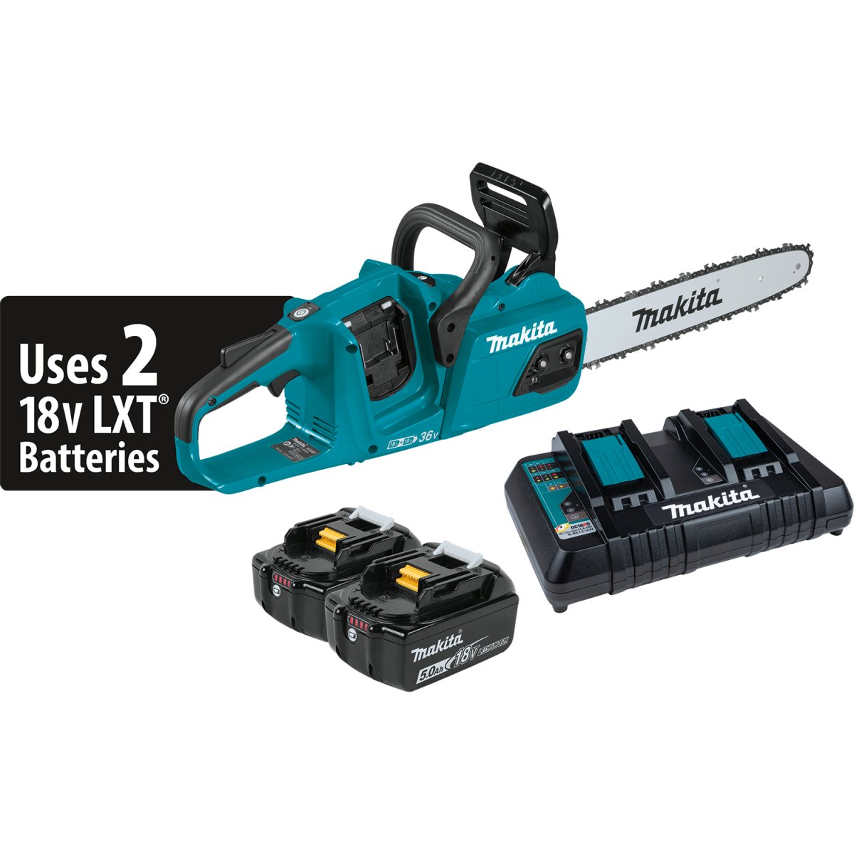 Makita, 36V (18V X2) LXT® bürstenlose 14" Kettensäge