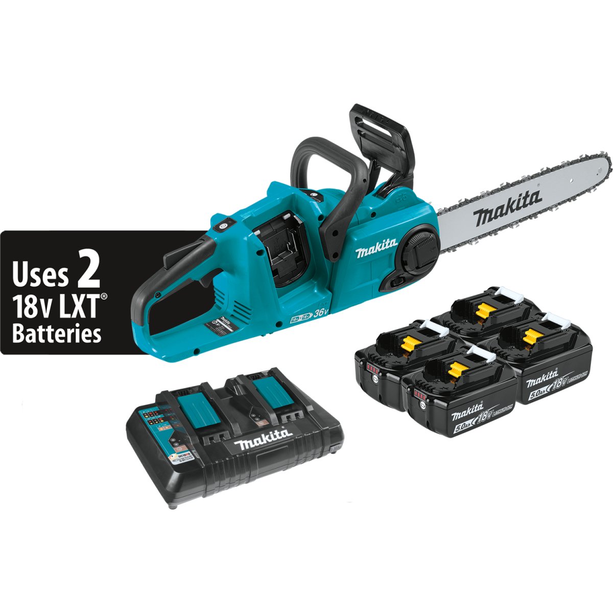 Makita, 36V (18V X2) LXT® bürstenlose 14" Kettensäge